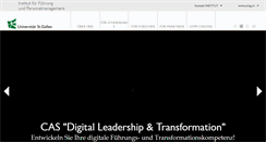 Desktop Screenshot of ifpm.unisg.ch