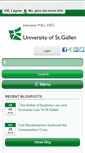 Mobile Screenshot of mbl.unisg.ch