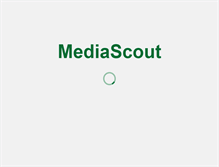 Tablet Screenshot of mediascout.unisg.ch