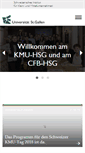 Mobile Screenshot of kmu.unisg.ch