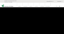 Desktop Screenshot of gce.unisg.ch